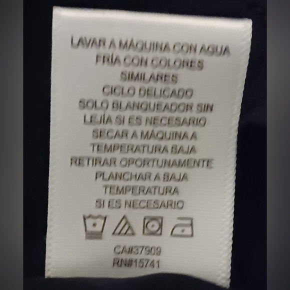 SPLENDID Boyfriend Short Sleeve Black Blouse - Picture 4 of 6